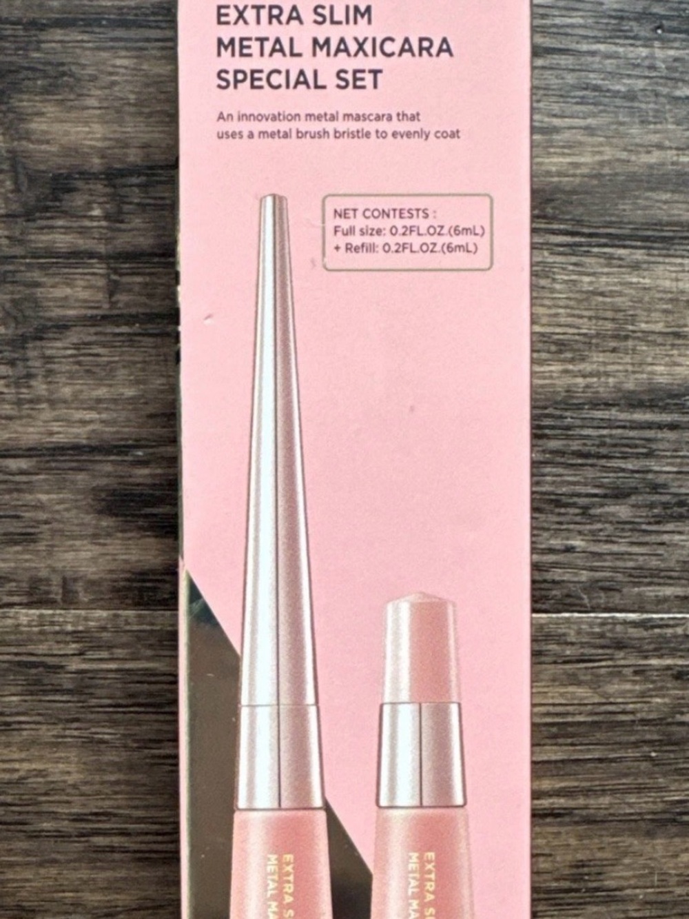 NEOGEN Dermatology Extra Slim Metal Mascara - Special Duo - Black Mascara NIB - Picture 11 of 11
